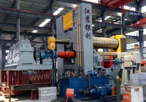 水平下調式卷板機